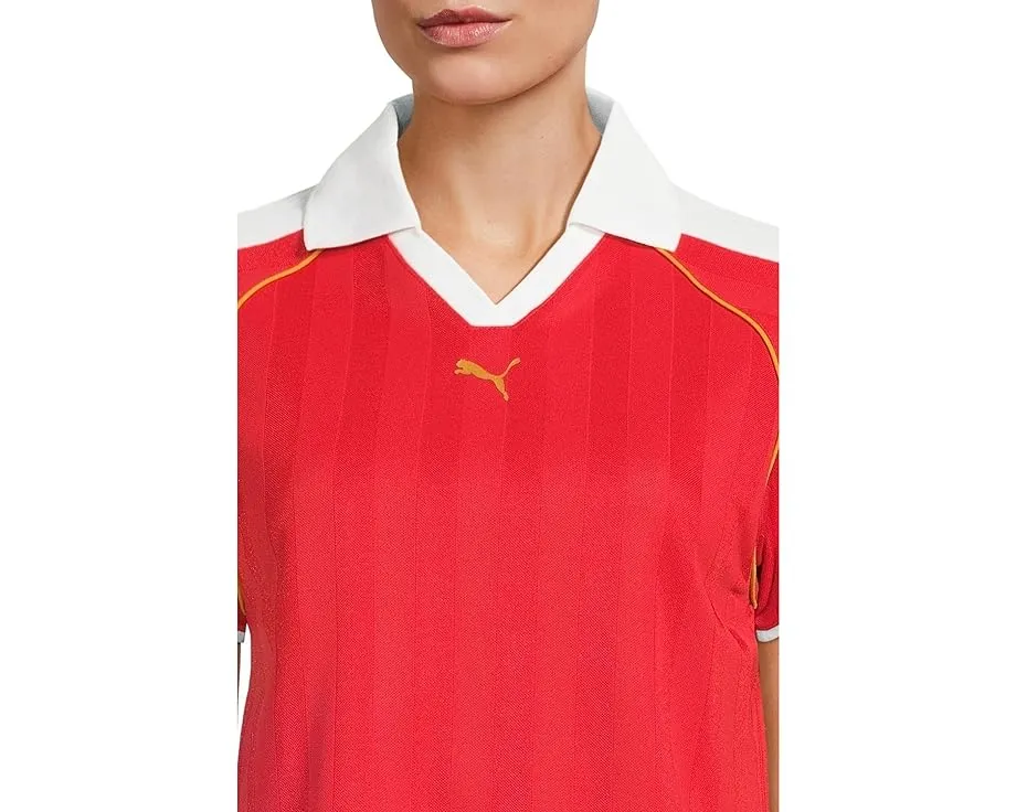 Футболка футбольная PUMA T7 Relaxed с V-образным вырезом