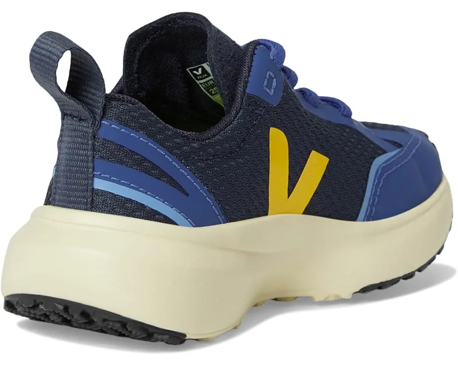 Детские кроссовки VEJA Small Canary Light Alveomesh с сетчатым верхом