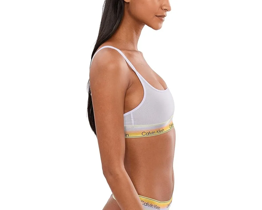 Топ бралетте Icon Mesh Unlined Calvin Klein в сетку