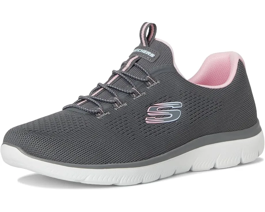 Кроссовки SKECHERS Summits Radiant Flow с технологией No Tie Fit