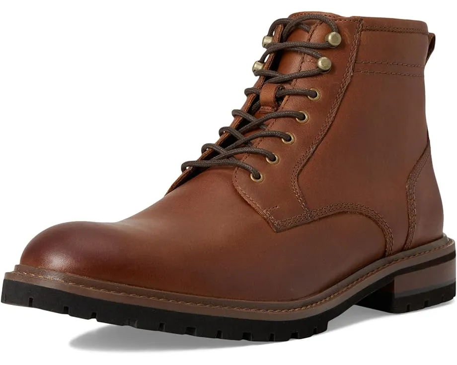 Ботинки Johnston & Murphy Barrett Plain Toe с гладким мысом и шнуровкой
