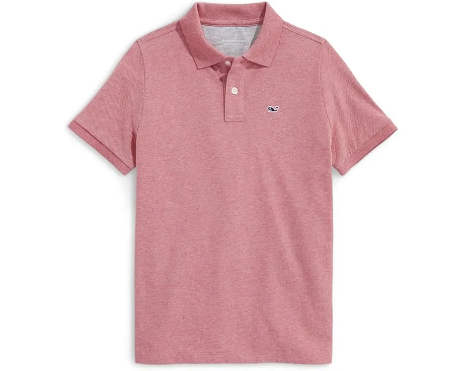 Детский поло Edgartown Pique Polo от vineyard vines с вышитым китом