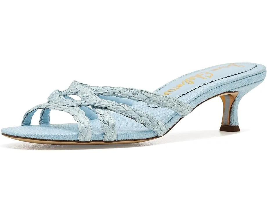 Туфли Sam Edelman Camille на низком каблуке kitten с открытым носком