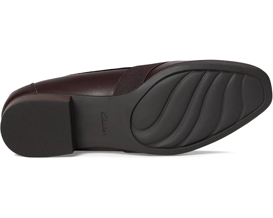 Лоферы Clarks Juliet Beat с квадратно-круглым носком и каблуком из термопластичной резины