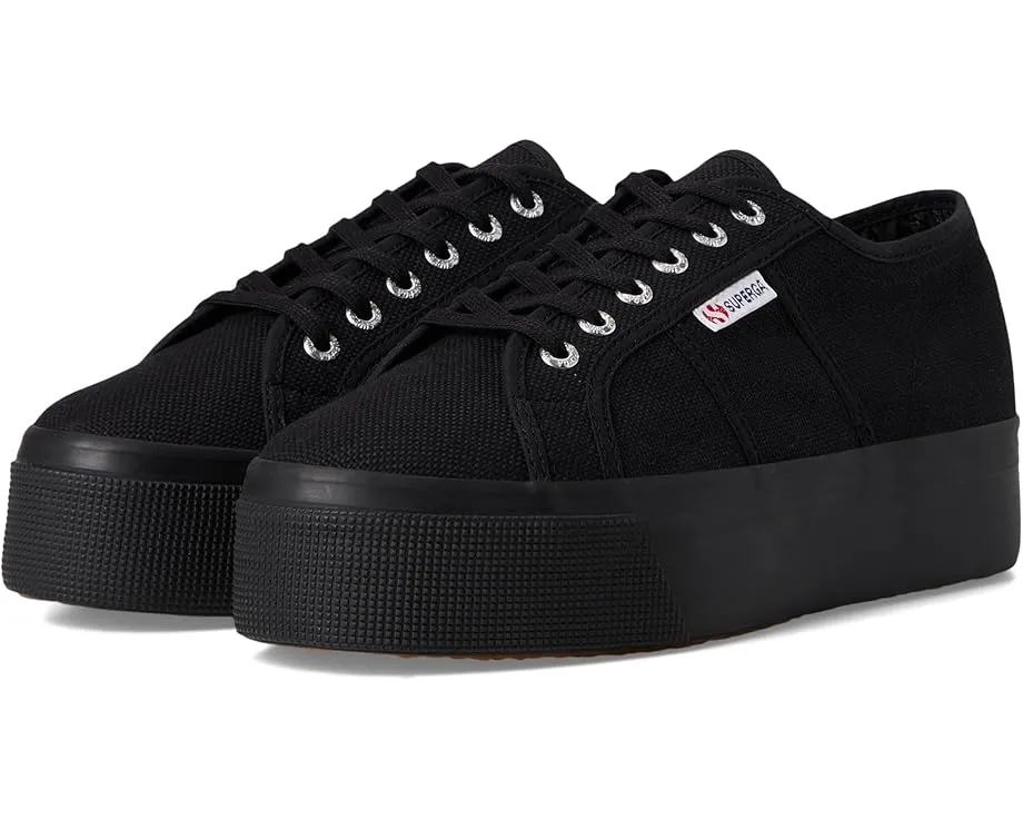 Кроссовки Superga 2790 Platform на платформе из хлопкового канваса
