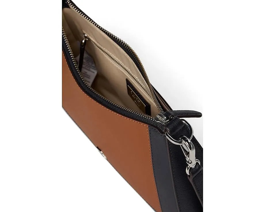 Сумка Lauren Ralph Lauren Crosshatch Leather Medium Danni Bag из телячьей кожи