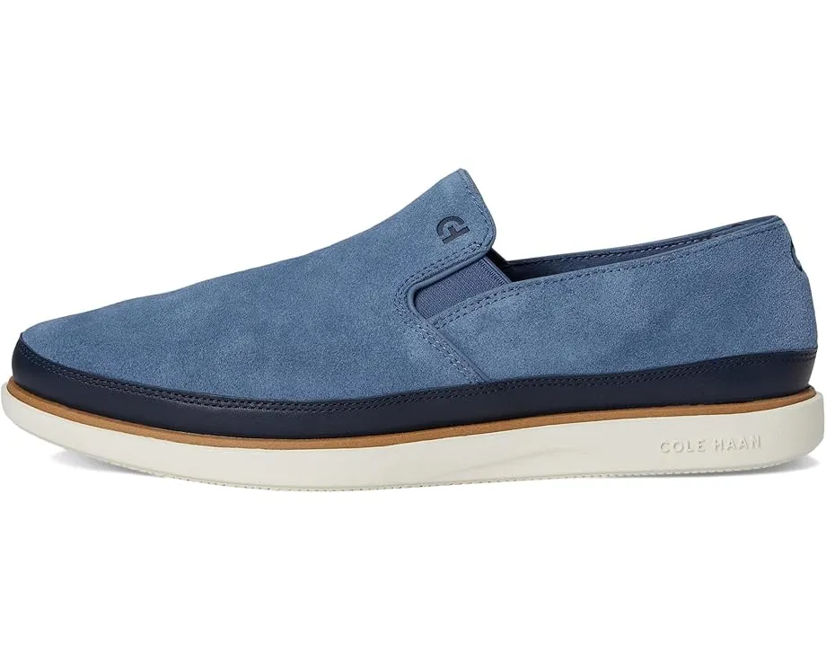 Кроссовки Cole Haan Grandpro Strawspoint Twin Gore слип-он из кожи