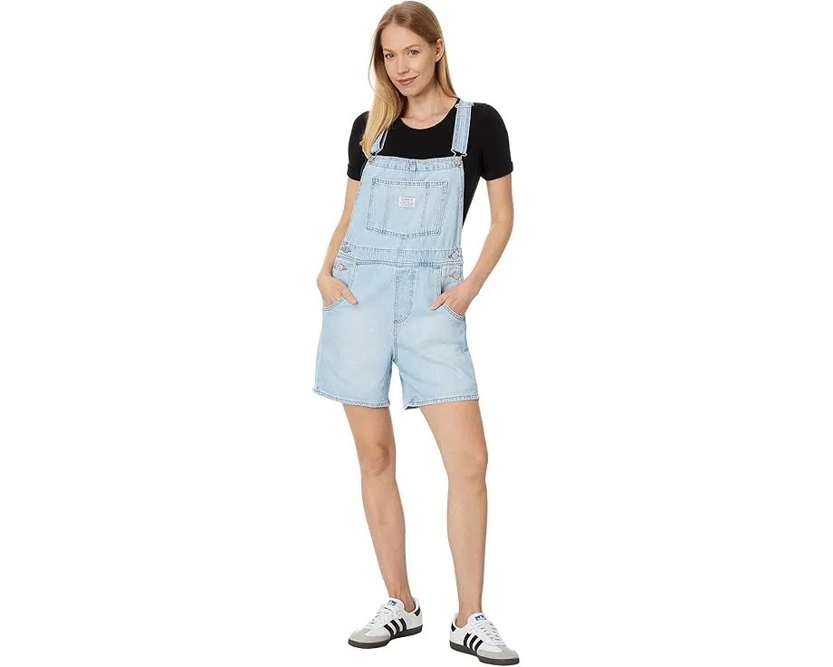 Комбинезон Levi's Vintage Shortall в винтажном стиле с регулируемыми лямками и накладными карманами