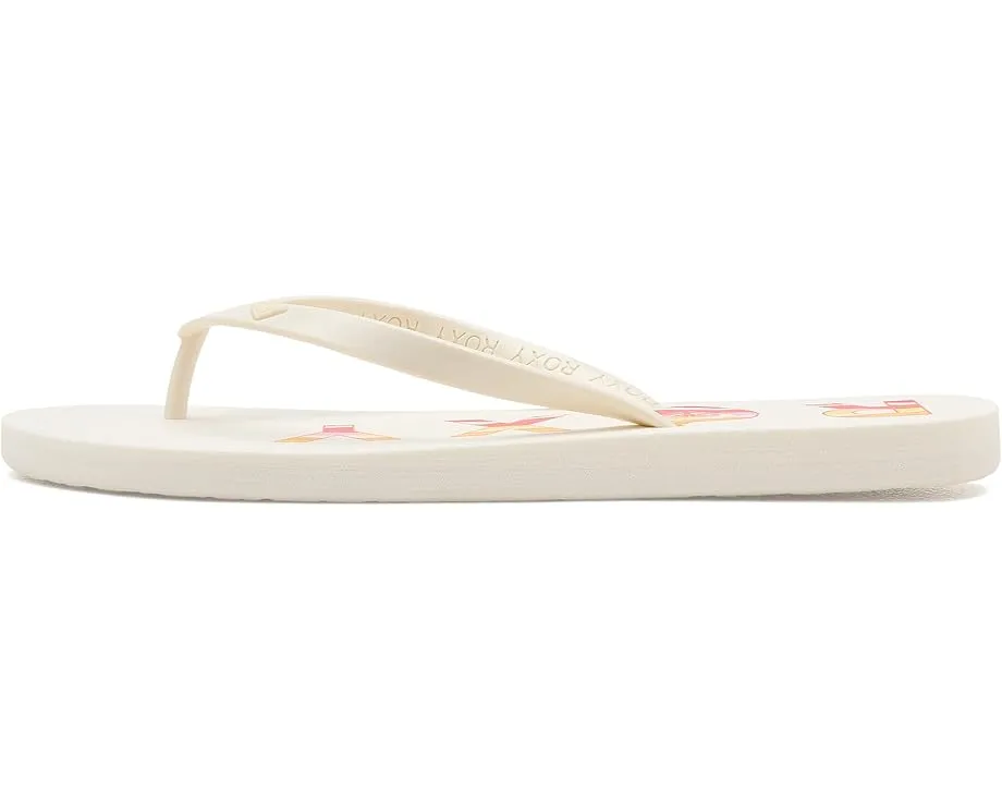 Тапочки Roxy Tahiti IX с двумя ремешками и стелькой из ЭВА