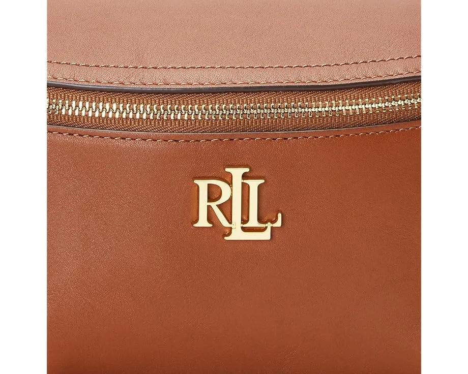 Поясная сумка Lauren Ralph Lauren из натуральной кожи с регулируемым ремнем