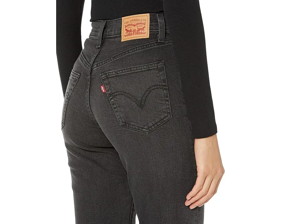 Джинсы Levi's Ribcage Straight Ankle с высокой посадкой
