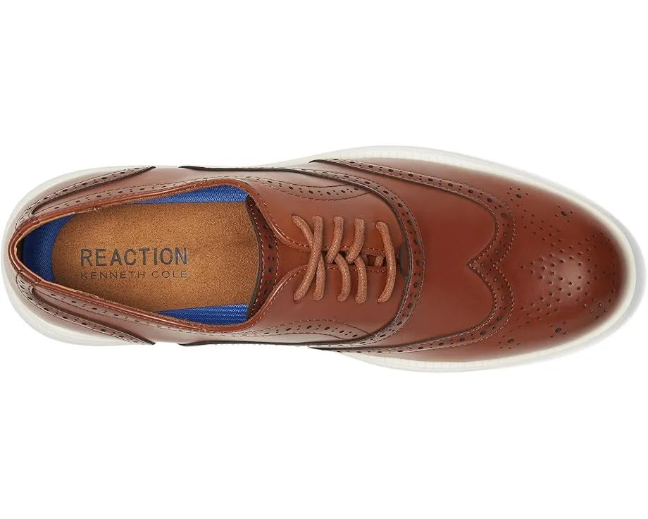 Кожаные оксфорды Nio Wing с перфорацией и удобной стелькой EVA