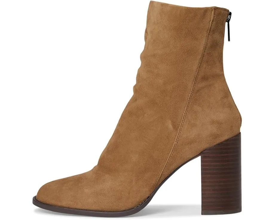 Ботинки Steve Madden Obsession на квадратном каблуке с замком молнией и верхом из замши