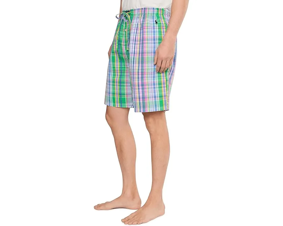 Пижамные шорты Polo Ralph Lauren Woven Sleep с вышитым логотипом