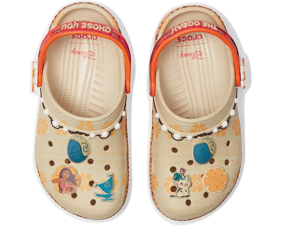 Детские сабо Crocs Kids Disney Moana с фирменными шармами