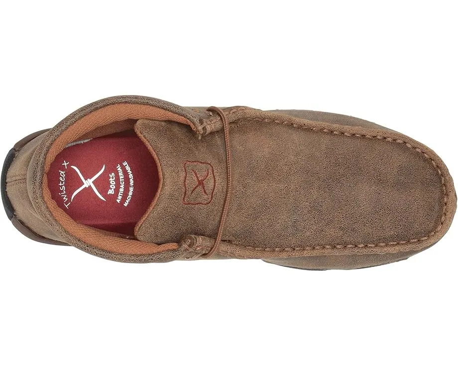 Чукка ботинки Twisted X WDM0001 из цельнозерновой кожи с противоскользящей подошвой