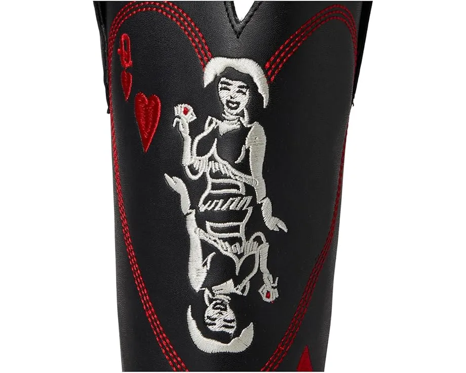 Ботинки Dingo Queen A Hearts с острым носком и ковбойским каблуком