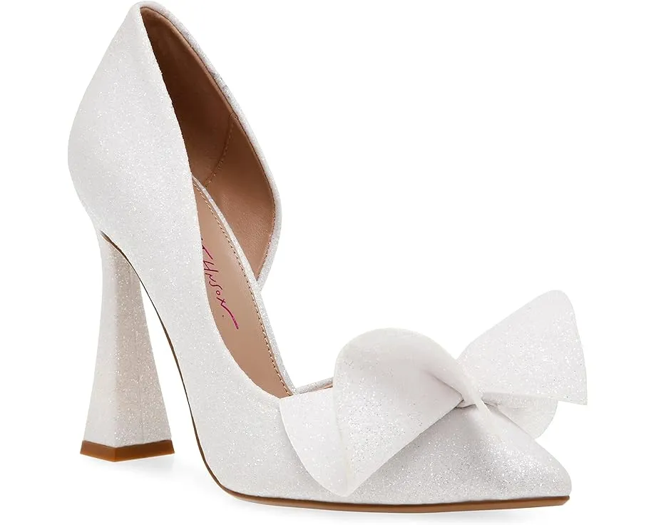 Туфли на каблуке Blue by Betsey Johnson Nobble с блестками и большим бантом