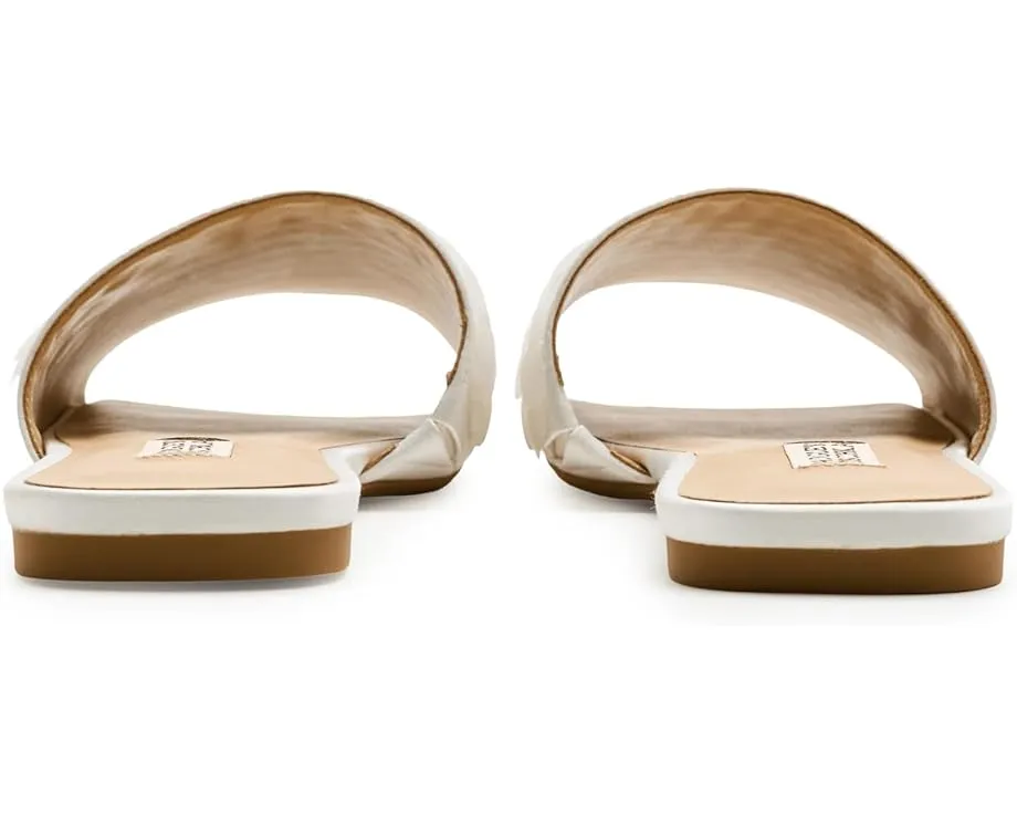 Сандалии Badgley Mischka Wini слипоны с открытым носком и кожаной стелькой