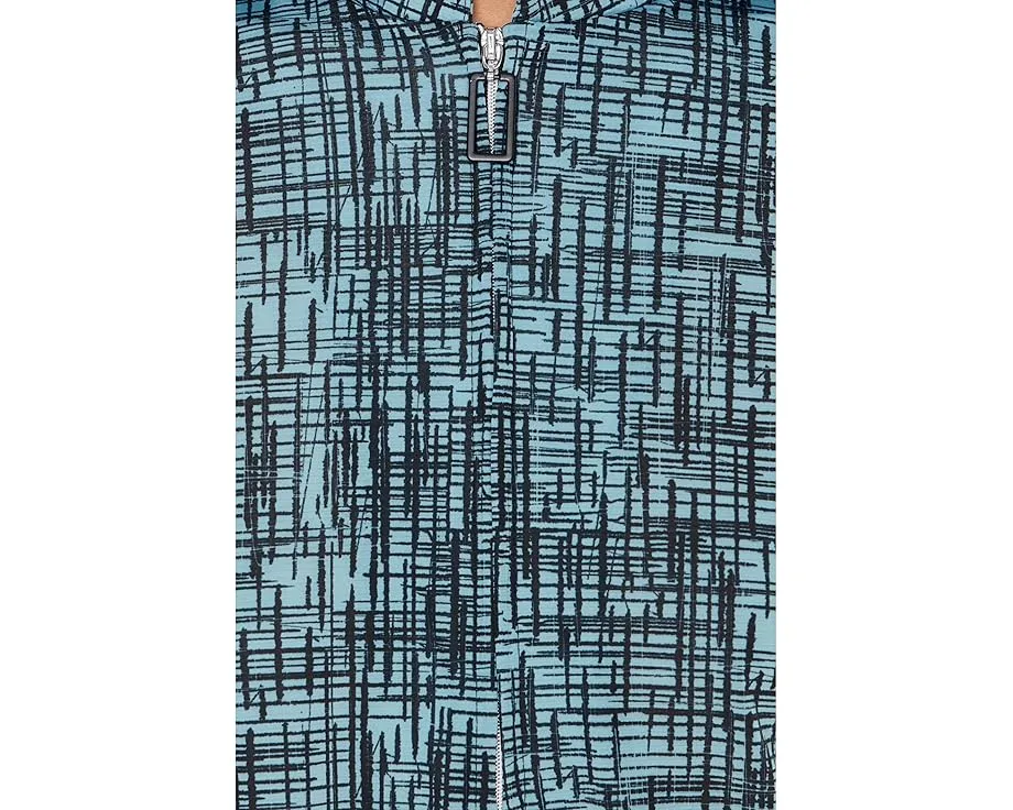 Лонгслив Jamie Sadock Sunsense с сетчатым принтом и застежкой на четверть