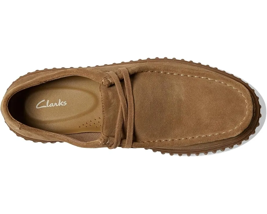 Кроссовки Clarks Torhill Lo из экологичной замши с амортизирующей стелькой