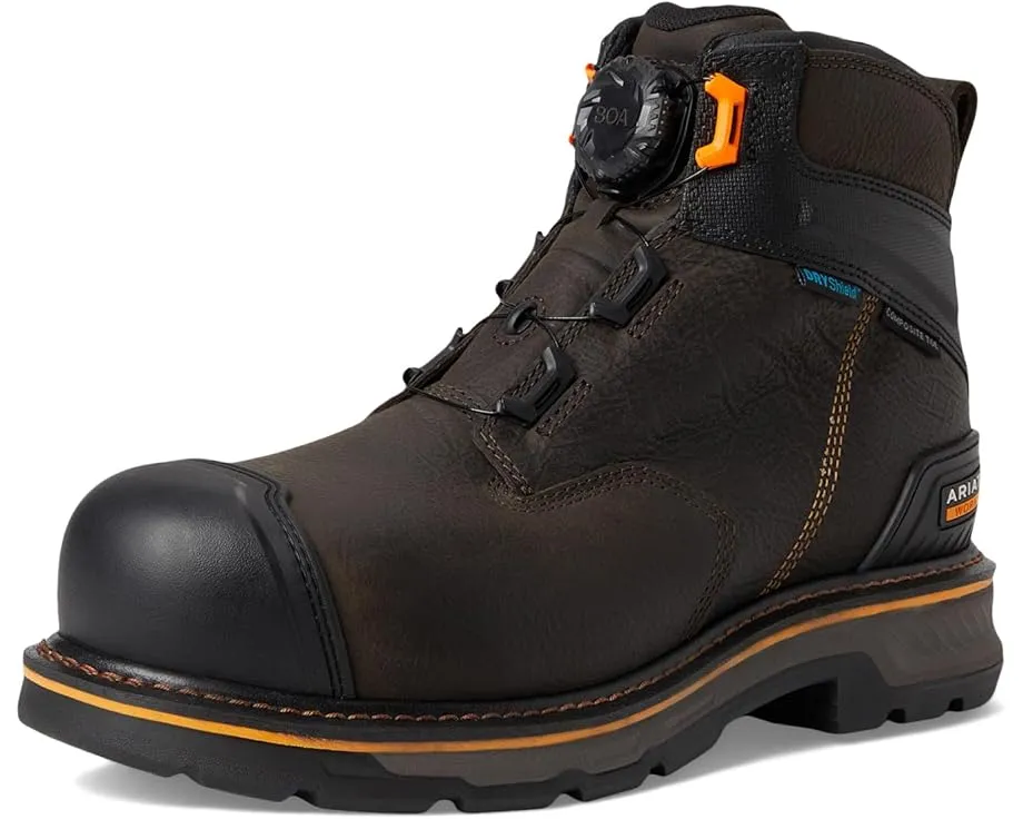 Водонепроницаемые рабочие ботинки Ariat Stump Jumper 6 дюймов с композитным носком и системой BOA