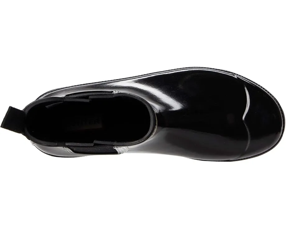 Глянцевые резиновые сапоги Hunter Original Chelsea Gloss