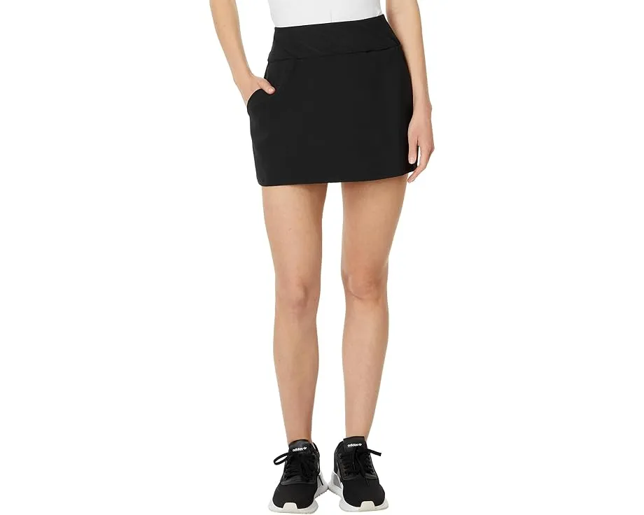 Adidas Ultimate365 Solid 14 дюймов (35.56 см) юбка-шорты для гольфа с технологией AEROREADY