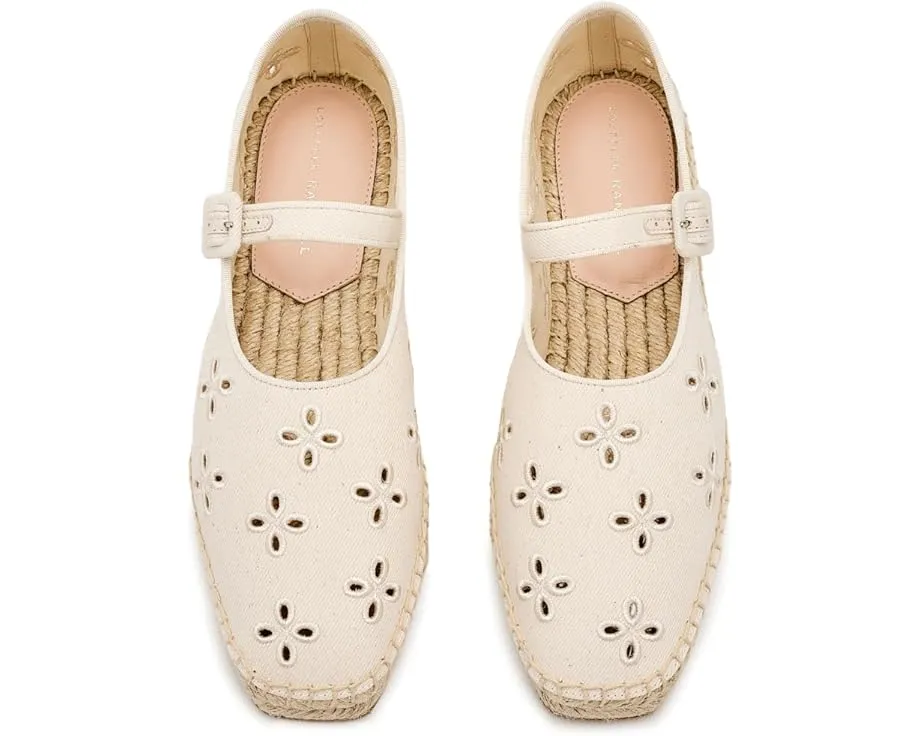 Эспадрильи Loeffler Randall Clover на плетеной платформе