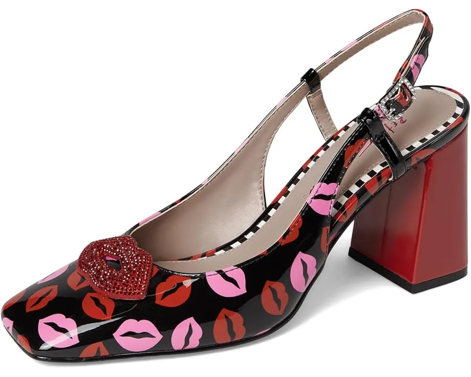 Туфли-лодочки Ashhley с принтом губ от Blue by Betsey Johnson