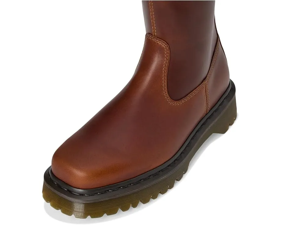 Сапоги Dr. Martens Amaayah Hi Leather Bex Riding до колена на платформе