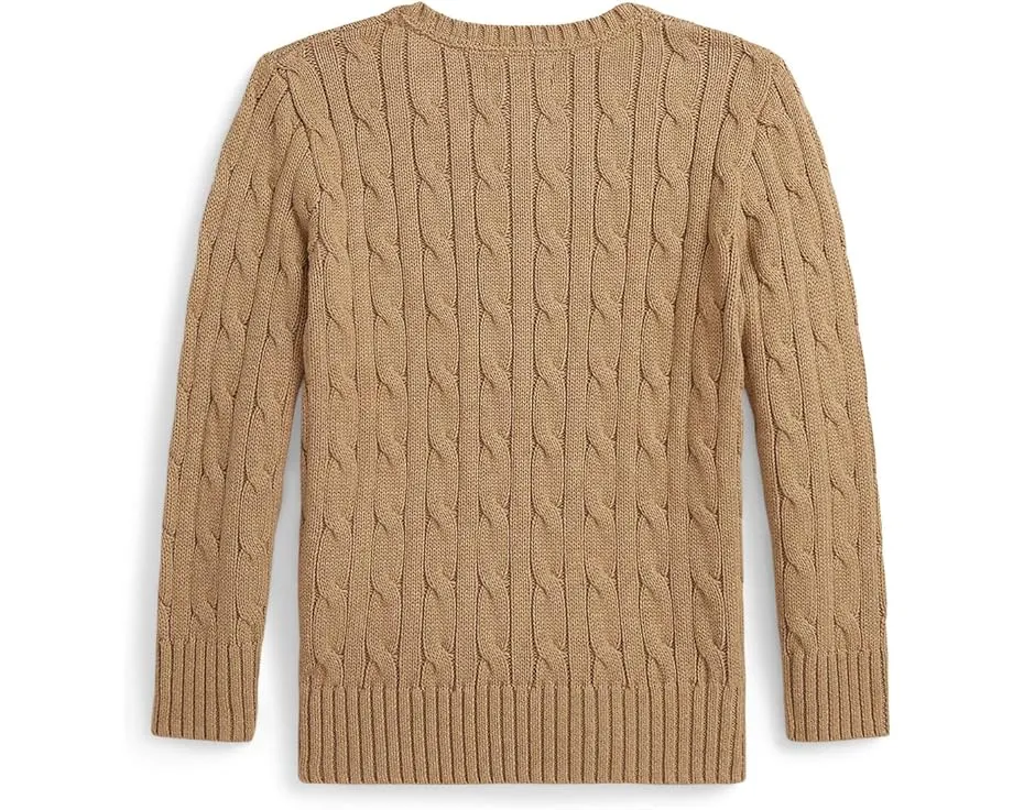 Свитер Polo Ralph Lauren Cable-Knit из хлопка для малышей и детей