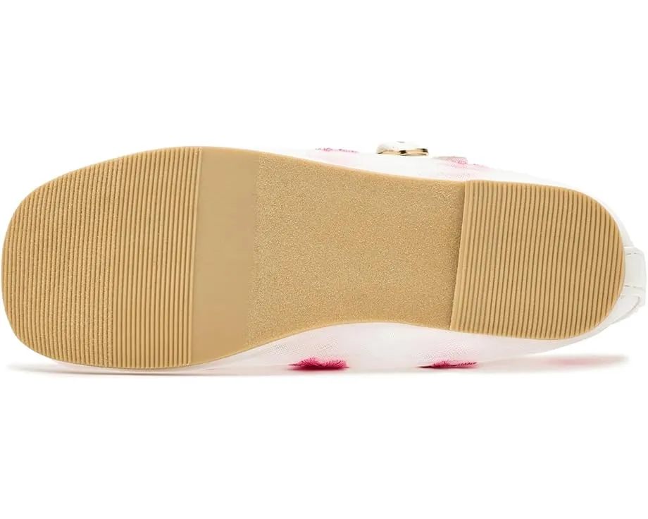 Сандалии с сеткой и цветочным принтом от Janie and Jack