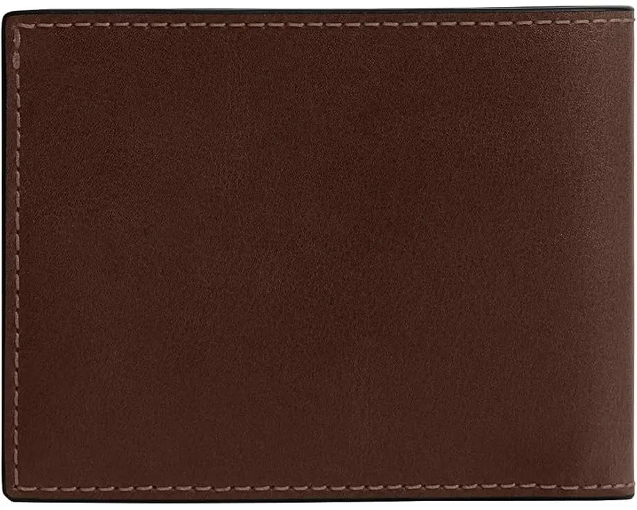 Кошелек COACH Slim Billfold из телячьей кожи со съемным вкладышем
