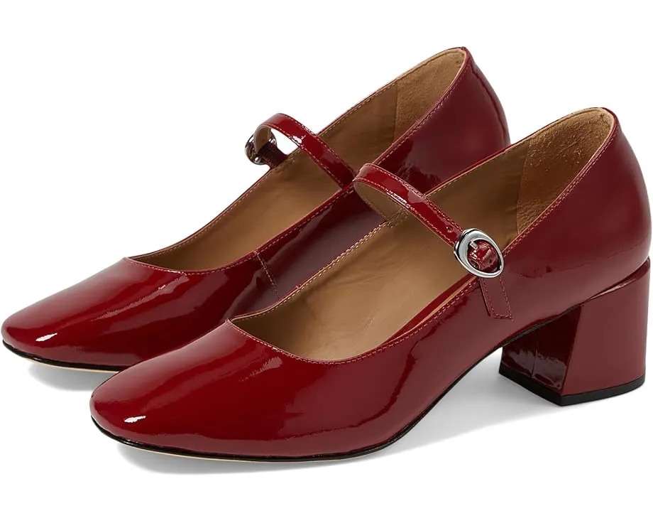 Туфли Bernardo Ancona с квадратным носком и регулируемой пряжкой