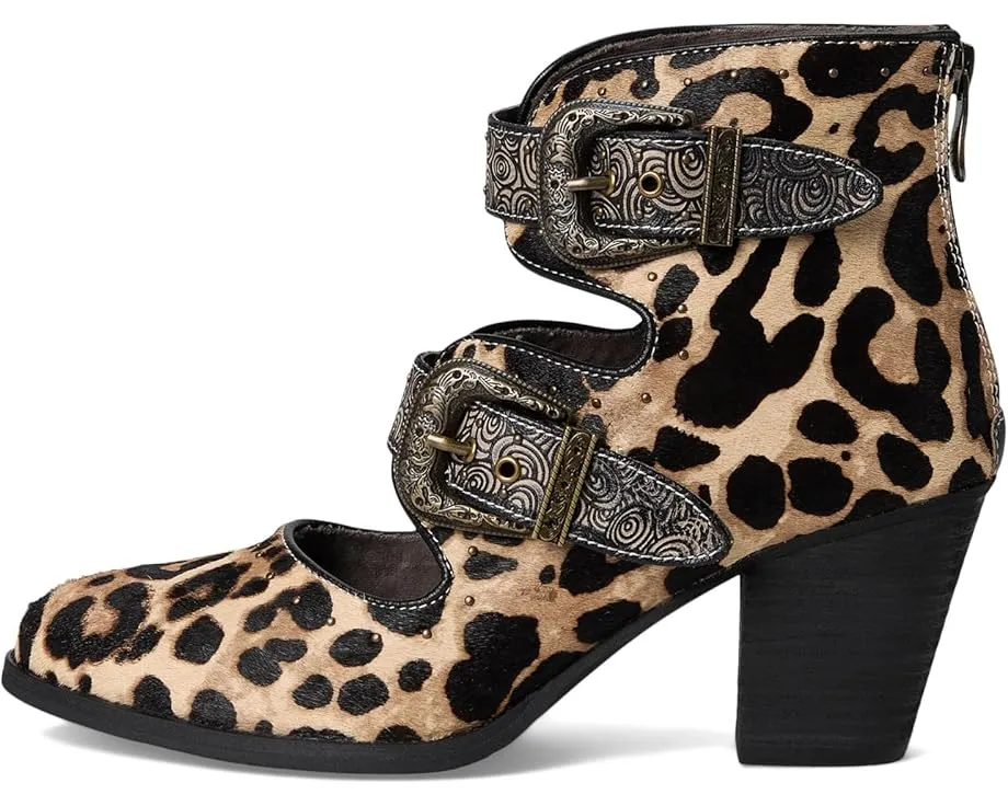 Ботинки L'Artiste by Spring Step Notched-leo с леопардовым принтом и металлическими пряжками