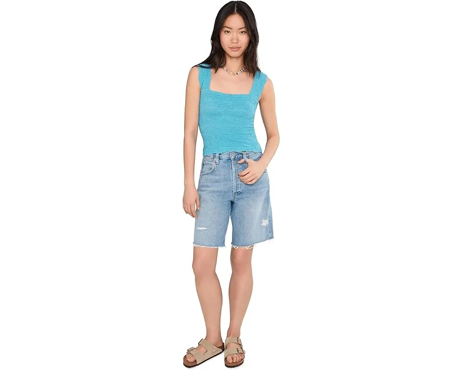 Топ Free People Love Letter Cami с цветочным жаккардом и рюшами