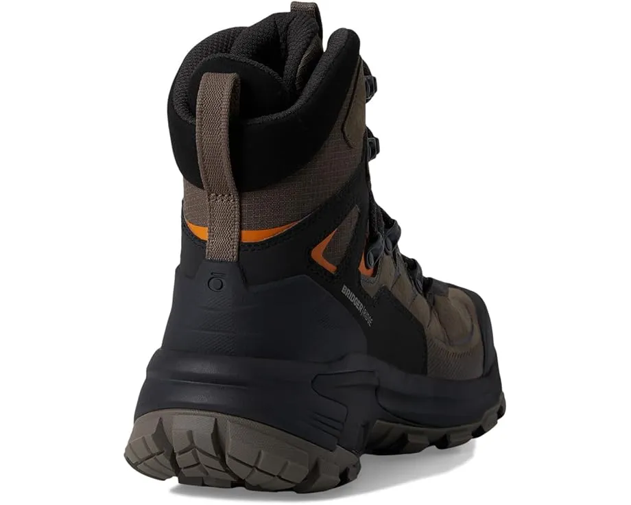 Ботинки Oboz Bridger Ridge Mid GTX с мембраной GORE-TEX и кожаным верхом