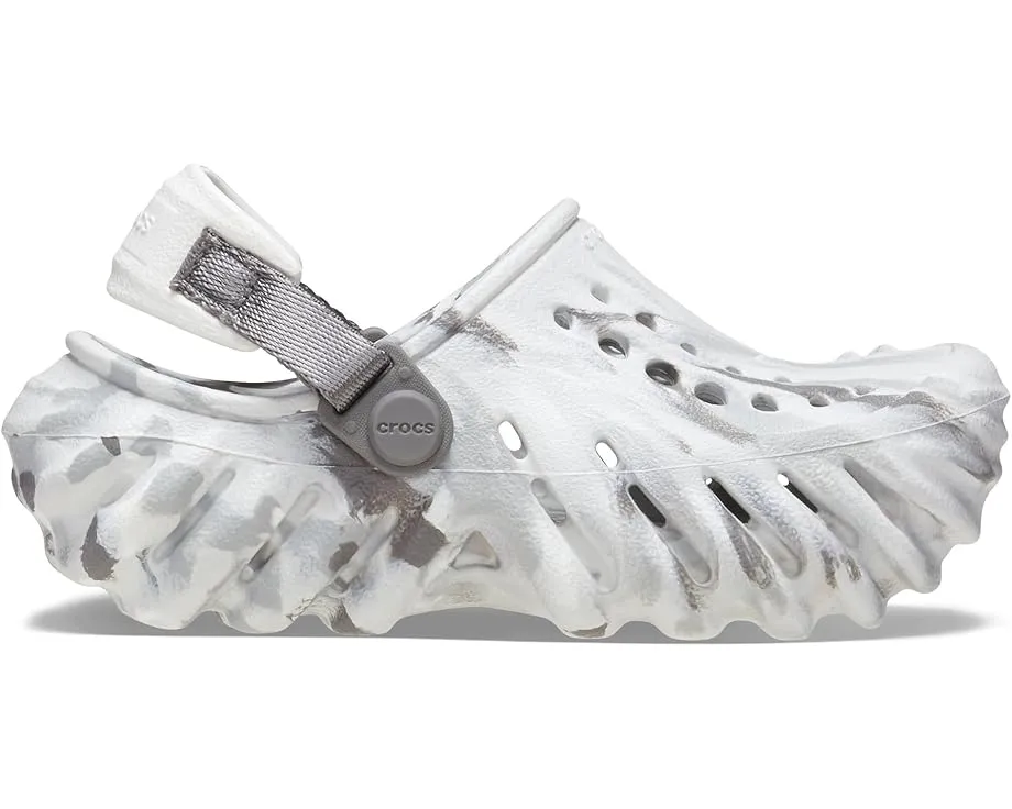 Кроксы Crocs Echo Clogs для детей с литой подошвой и стелькой LiteRide