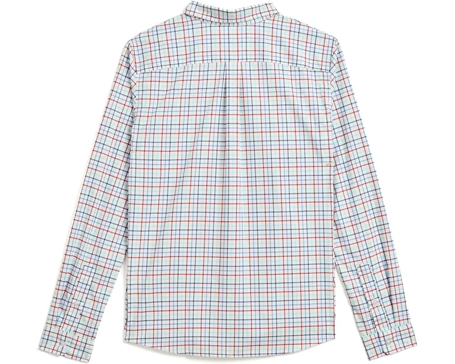 Детская рубашка Vineyard Vines Bomb Pop Tattersall из легкой ткани