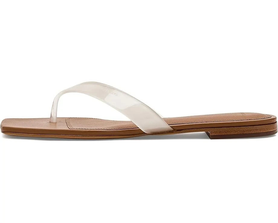 Сандалии Vince San Juan Thong Thong с минималистичным дизайном