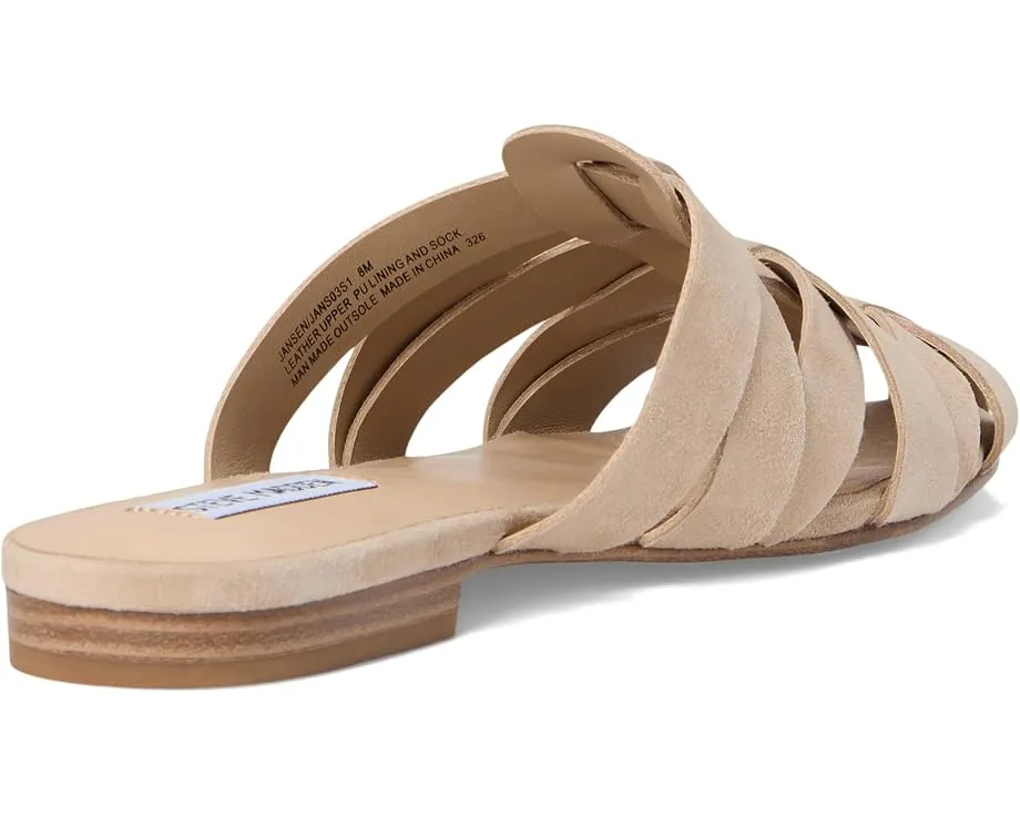 Сандалии Steve Madden Jansen из замши песочного цвета