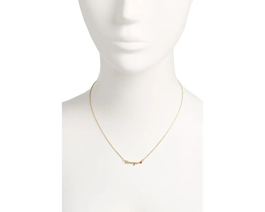 Кулон Kate Spade New York I Love You для выражения чувств