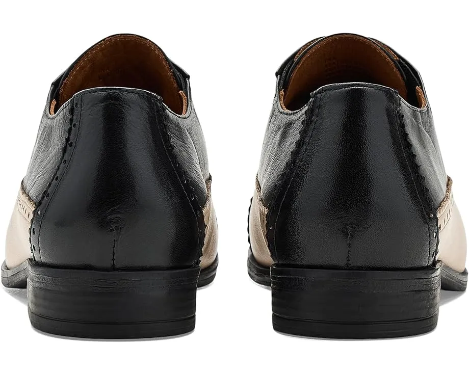 Туфли Miz Mooz Ina Flats с цветным блоком и шнуровкой на квадратном каблуке