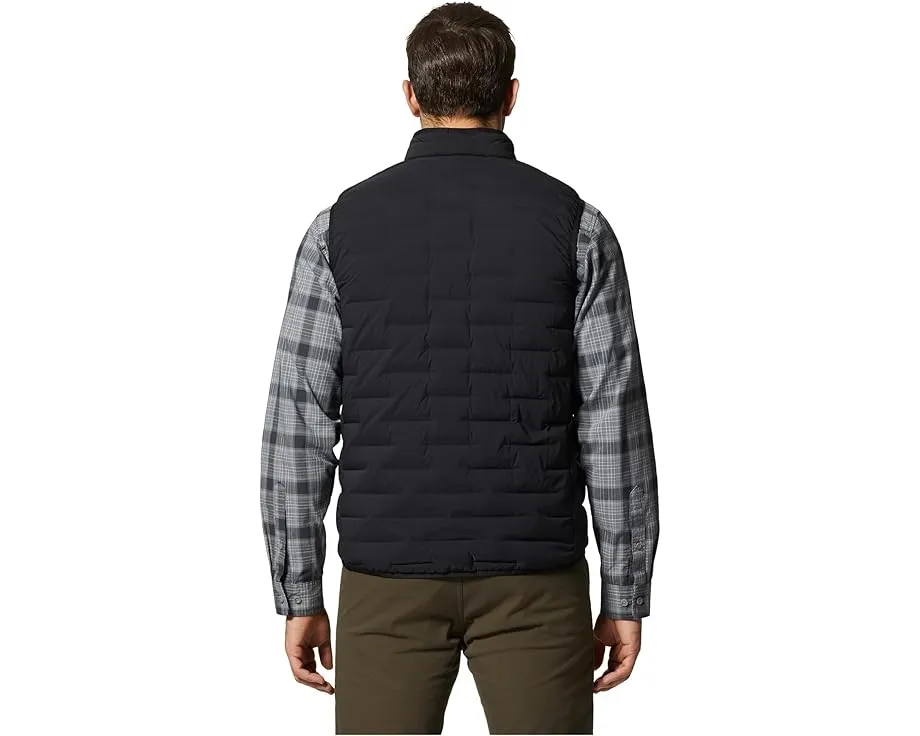 Mountain Hardwear Stretchdown Vest с эластичным утеплителем и влагоотводящей технологией