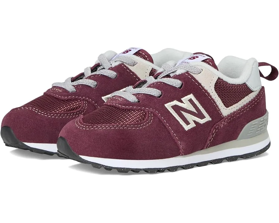Детские кроссовки New Balance 574 со шнурками и амортизацией EVA