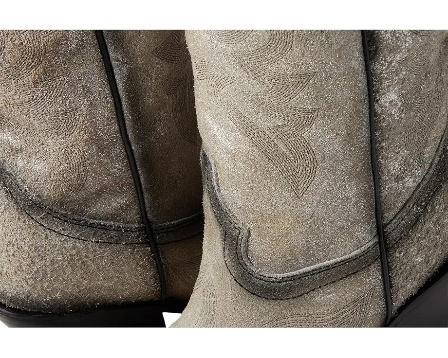 Высокие сапоги Corral Z5224 до колена с металлическими деталями и вышивкой