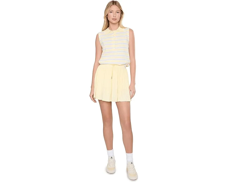 Топ Rue Polo Tank от Varley цвет Анис/Ксенон
