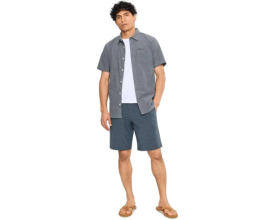 Volcom рубашка Everett Oxford II классического кроя черная