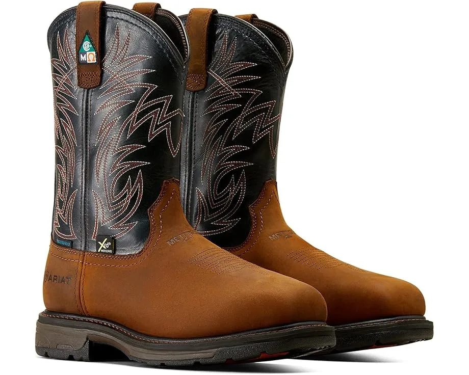 Водонепроницаемые рабочие ботинки Ariat WorkHog MetGuard CSA с композитным носком
